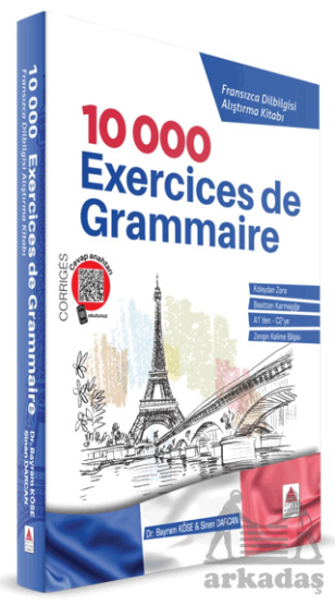 10 000 Exercices De Grammaire Fransızca Dilbilgisi Alıştırma Kitabı - 1