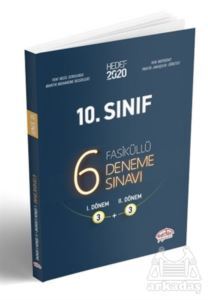 10. Sınıf 6 Fasiküllü Deneme Sınavı - Editör Yayınevi