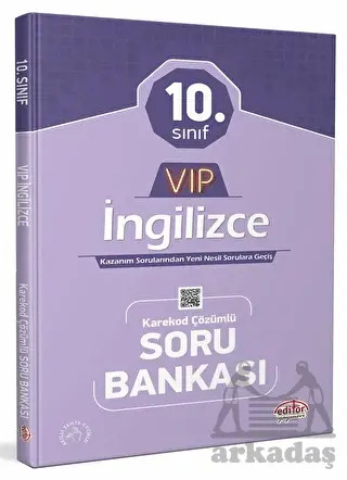 10. Sınıf VIP İngilizce Soru Bankası - Editör Yayınevi