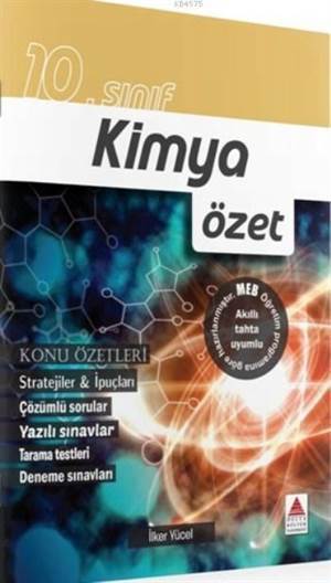 10.Sınıf Kimya; Özet - Delta Kültür Yayınevi