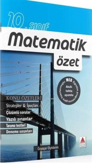 10.Sınıf Matematik; Özet - Delta Kültür Yayınevi