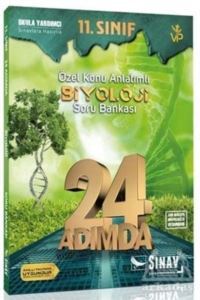 11. Sınıf Biyoloji 24 Adımda Özel Konu Anlatımlı Soru Bankası - 1