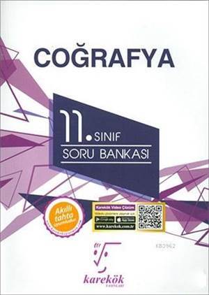 11. Sınıf Coğrafya Soru Bankası - Karekök Yayıncılık