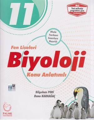 11. Sınıf Fen Liseleri Biyoloji Konu Anlatımlı YENİ - Palme Yayıncılık