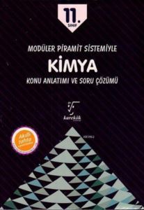 11. Sınıf Modüler Piramit Sistemiyle Kimya Konu Anlatımı Ve Soru Çözümü (3 Kitap) - Karekök Yayıncılık