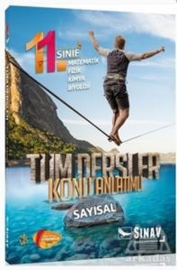 11. Sınıf Sayısal Tüm Dersler Konu Anlatımı - Sınav Yayınları