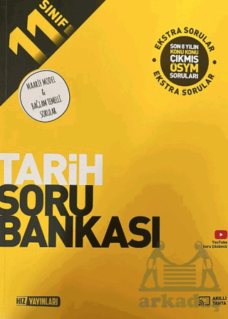 11. Sınıf Tarih Soru Bankası - Hız Yayınları