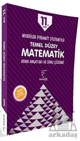 11. Sınıf Temel Düzey Matematik MPS Konu Anlatımı - Karekök Yayıncılık