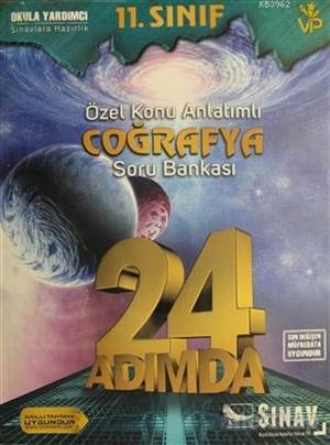 11.Sınıf 24 Adımda Coğrafya Soru Bankası - 1