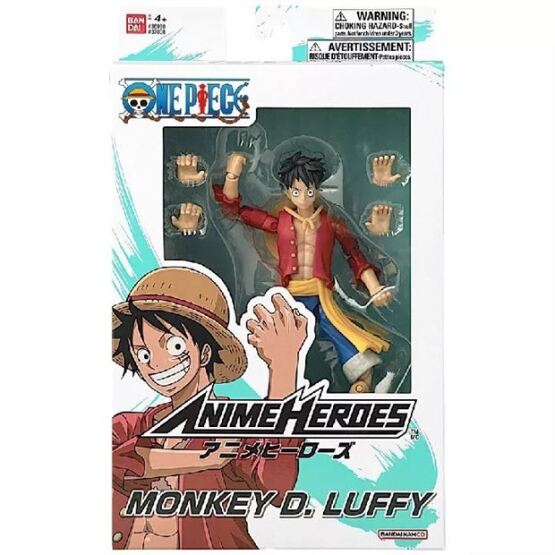 16 cm Monkey D. Luffy Poz Verilebilir Figür - Anime Heroes One Piece Serisi
 - 1