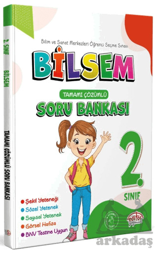 2. Sınıf Bilsem Çözümlü Soru Bankası - 2