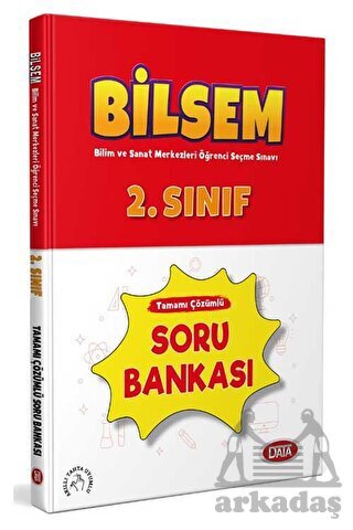 2. Sınıf Bilsem Tamamı Çözümlü Soru Bankası - Data Yayınları