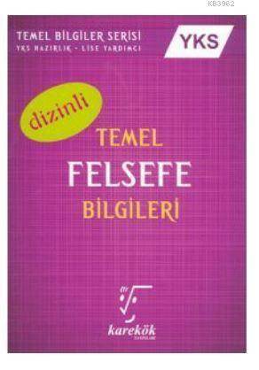 2018 YKS Temel Felsefe Bilgileri Dizinli - 1