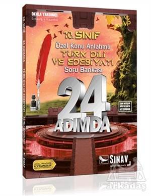 2019 10. Sınıf 24 Adımda Türk Dili ve Edebiyatı Özel Konu Anlatımlı Soru Bankası - Sınav Yayınları