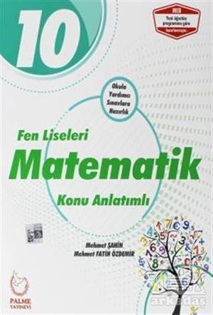 2019 10. Sınıf Fen Liseleri Matematik Konu Anlatımlı - 1