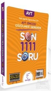 2021 Eşit Ağırlık Öğrencileri İçin AYT Öncesi Çözülmesi Gereken Son 1111 Soru - 1