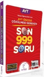 2021 Sözel Öğrencileri İçin AYT Öncesi Çözülmesi Gereken Son 999 Soru - 1