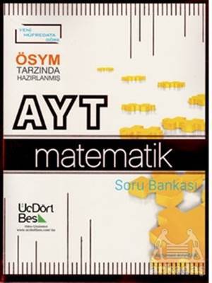 2022 AYT Matematik Soru Bankası - Üç Dört Beş Yayıncılık