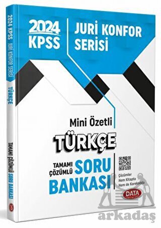 2024 KPSS Jüri Konfor Serisi Türkçe Soru Bankası - Data Yayınları