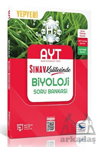 2024 Sınav Kalitesinde AYT Biyoloji Soru Bankası - Sınav Yayınları