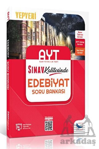 2024 Sınav Kalitesinde AYT Edebiyat Soru Bankası - Sınav Yayınları