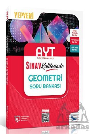 2024 Sınav Kalitesinde AYT Geometri Soru Bankası - Sınav Yayınları