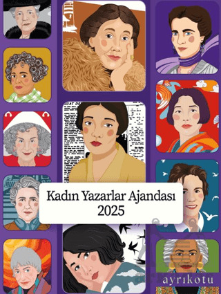 2025 Kadın Yazarlar Ajandası - Ayrıkotu Yayınları