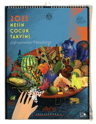 2025 Nesin Çocuk Takvimi - Sofralardan Masallara - Nesin Yayınevi