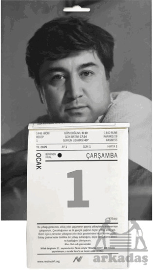 2025 Nesin Vakfı Duvar Takvimi - Nesin Yayınevi