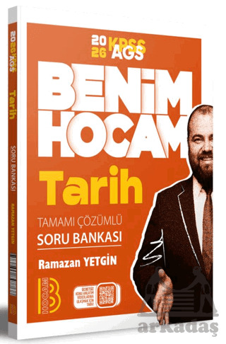 2026 KPSS AGS Tarih Tamamı Çözümlü Soru Bankası Benim Hocam Yayınları - 1