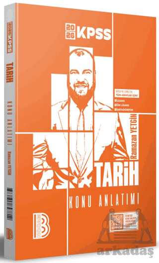 2026 KPSS Tarih Konu Anlatımı - Benim Hocam Yayınları
