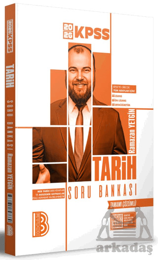 2026 KPSS Tarih Tamamı Çözümlü Soru Bankası - 1