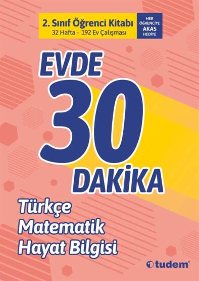 2.Sınıf Evde 30 Dakika Öğrenci Kitabı - 1