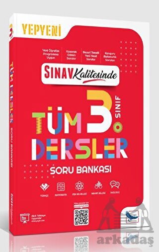 3. Sınıf Tüm Dersler Soru Bankası - Sınav Yayınları