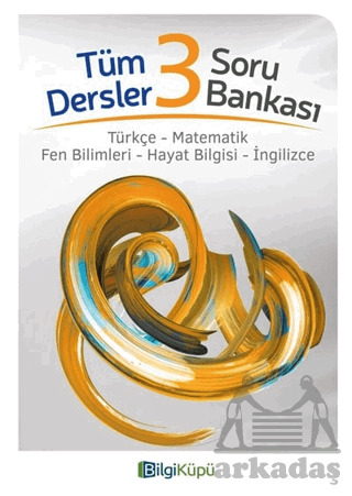 3.Sınıf Tüm Dersler Soru Bankası -Bilgi Küpü - Bilgi Küpü Yayınları
