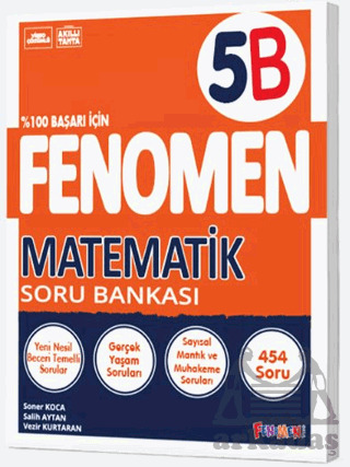 5. Sınıf Fenomen Matematik Soru Bankası - Fenomen Yayınları