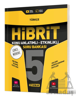 5. Sınıf Hibrit Türkçe Soru Bankası - Hız Yayınları