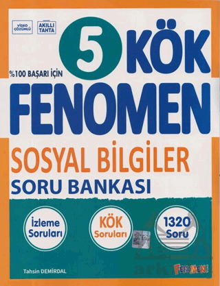5. Sınıf Sosyal Bilgiler Kök Soru Bankası - Fenomen Yayınları