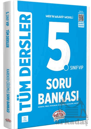 5. Sınıf VIP Tüm Dersler Soru Bankası - Editör Yayınevi