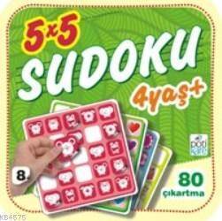 5X5 Sudoku; 80 Çıkartma - Pötikare Yayıncılık