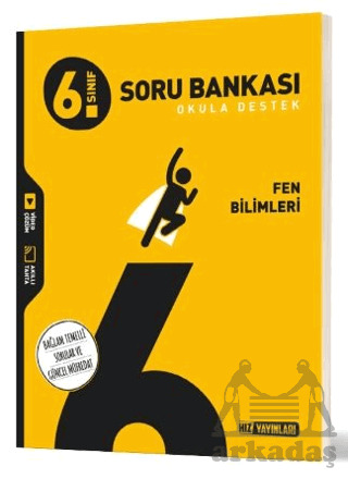 6. Sınıf Fen Bilimleri Soru Bankası - Hız Yayınları