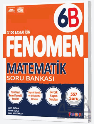 6. Sınıf Fenomen Matematik Soru Bankası - Fenomen Yayınları