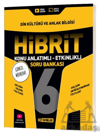 6. Sınıf Hibrit Din Kültürü Ve Ahlak Bilgisi Konu Anlatımlı - Hız Yayınları
