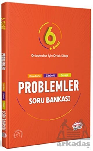 6. Sınıf Problemler Soru Bankası Editör Yayınevi - Editör Yayınevi