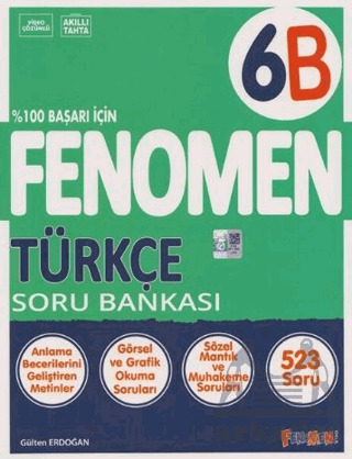 6. Sınıf Türkçe Fenomen Soru Bankası - Fenomen Yayınları