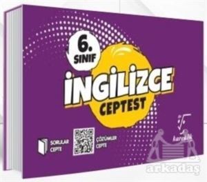 6.Sınıf İngilizce Cep Test - 1