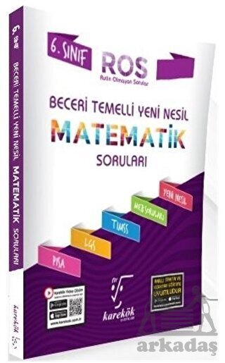 6.Sınıf Yeni Nesil Beceri Temelli Matematik Soruları (Ros) - 1