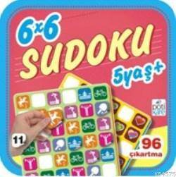 6X6 Sudoku; 96 Çıkartma - Pötikare Yayıncılık