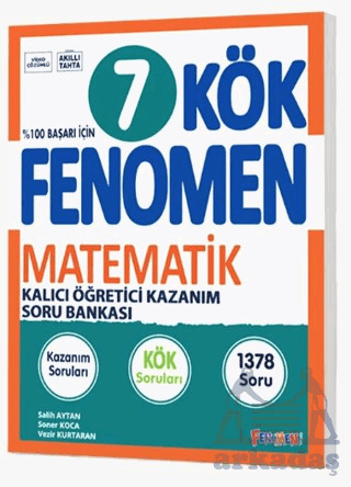 7 KÖK Matematik Soru Bankası - Fenomen Yayınları