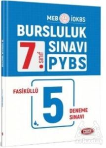 7. Sınıf Bursluluk PYBS Sınavı Fasiküllü 5 Deneme Sınavı - 1